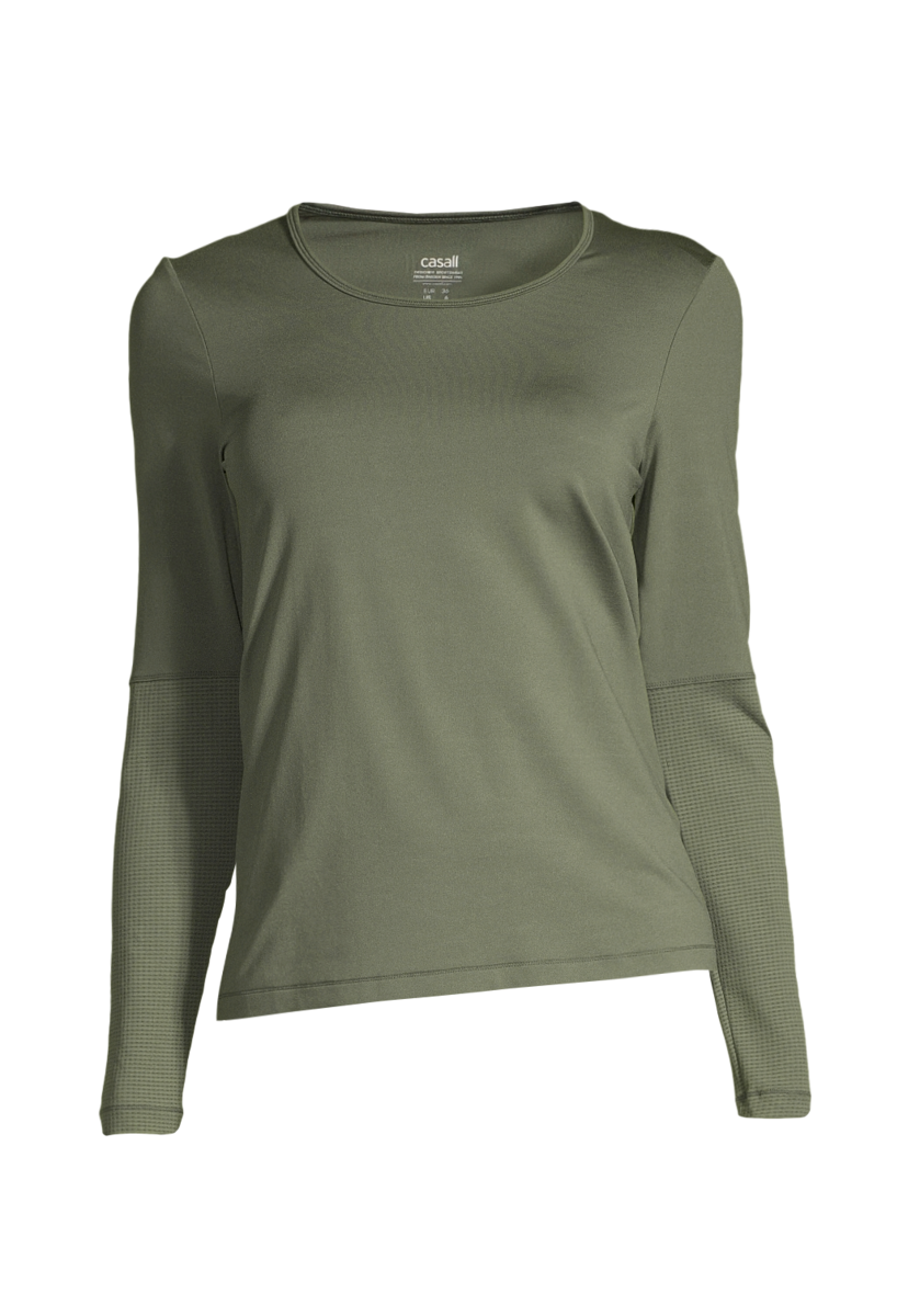 Essential Long Sleeve with Mesh Insert – Northern Blue