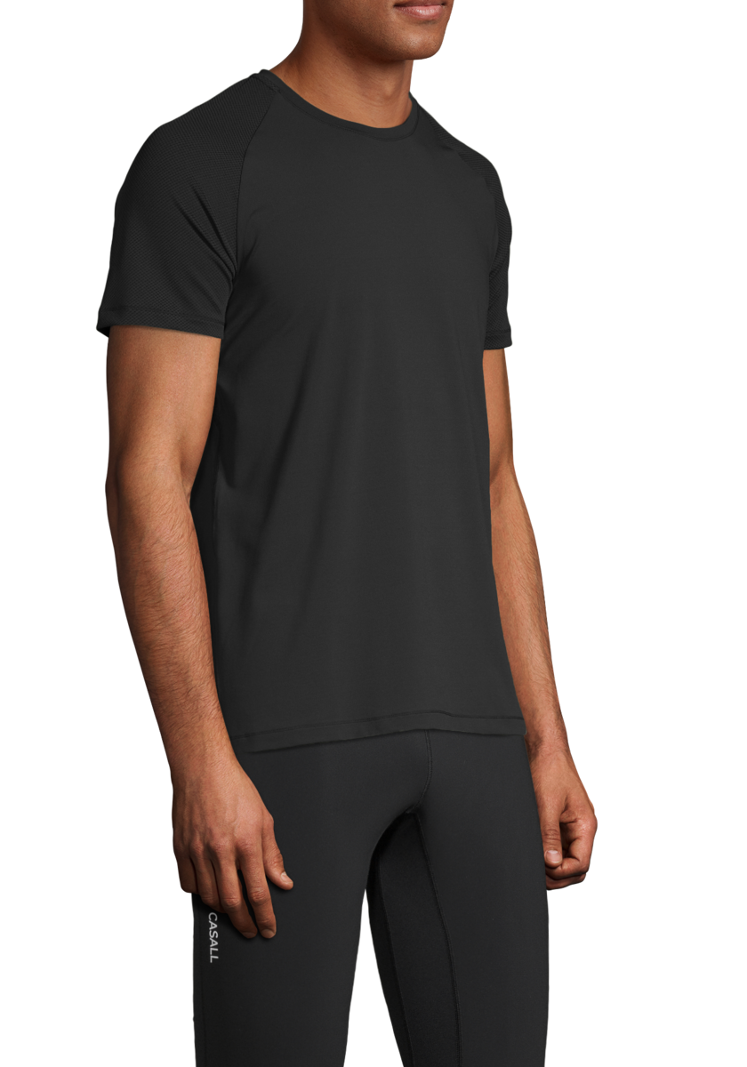 M Structured Tee – Black