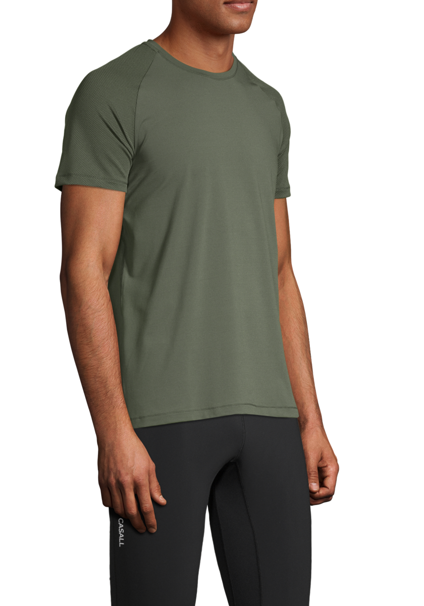 M Structured Tee – Northern Green