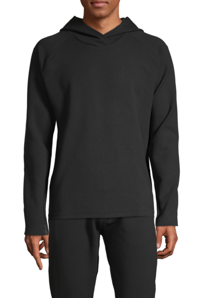 M Double Knit Hoodie - Black