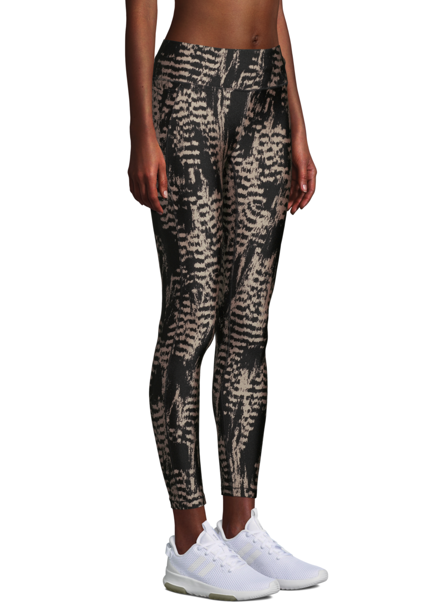 Iconic Printed 7/8 Tights – Survive Grey Metallic