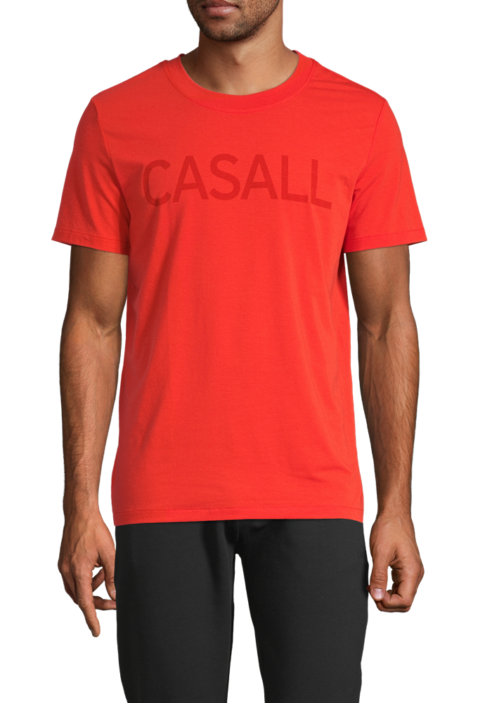 M Logo Tee - Intense orange