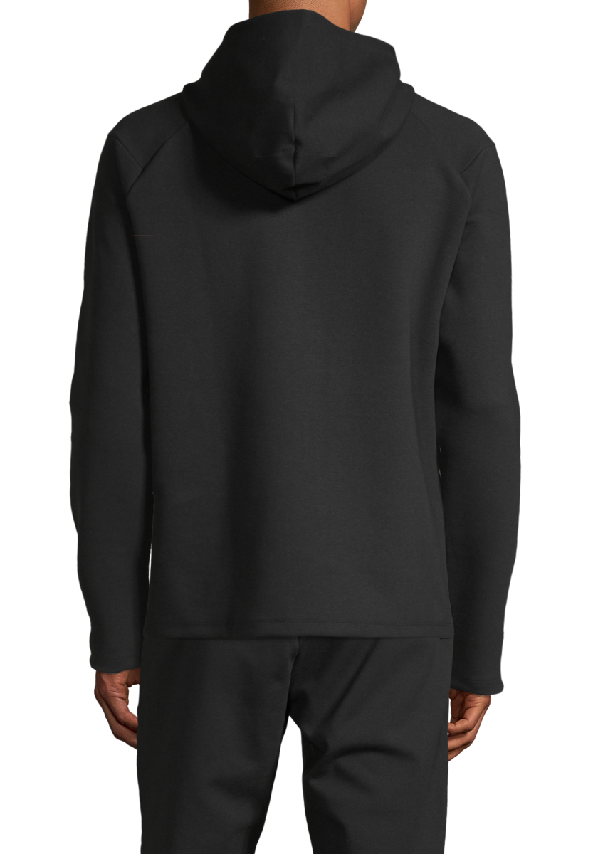 M Double Knit Hoodie - Black
