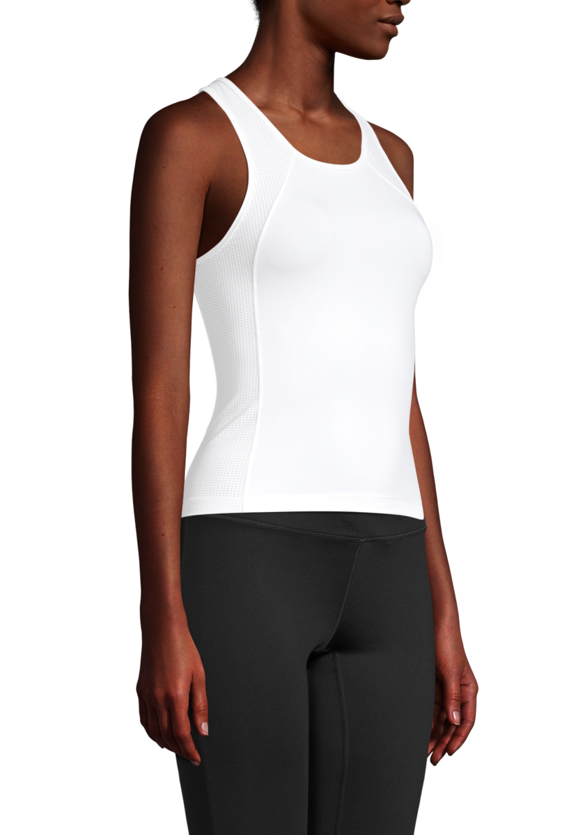 Iconic Summer Racerback – White
